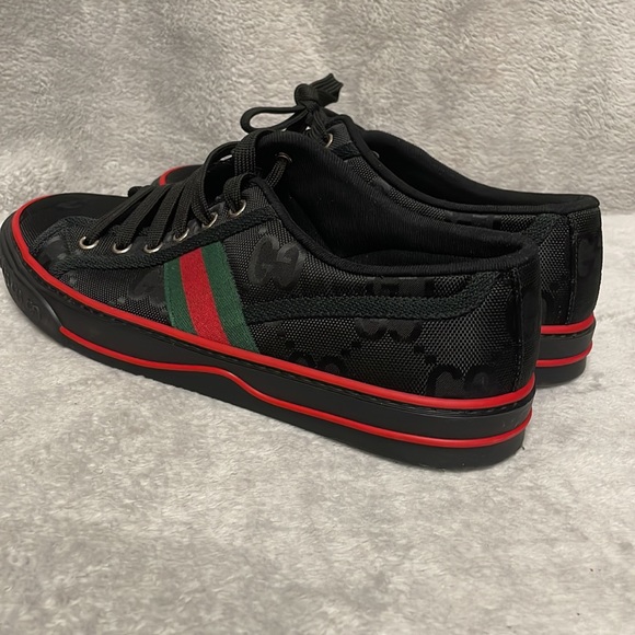 Gucci Off the Grid Black Sneakers Size 7 - Picture 3 of 7